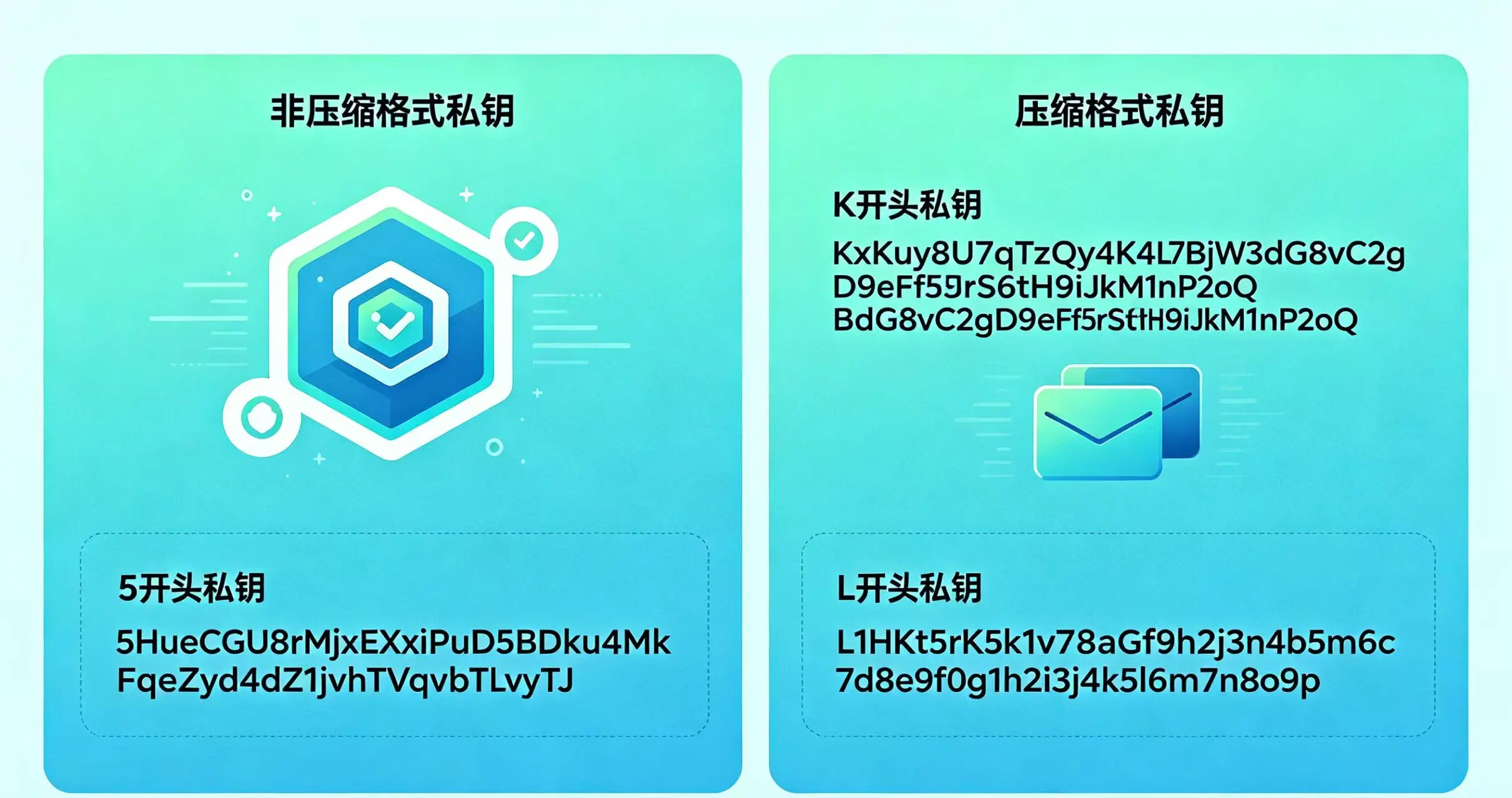 比特币 WIF 私钥 5、K、L 开头格式区别
