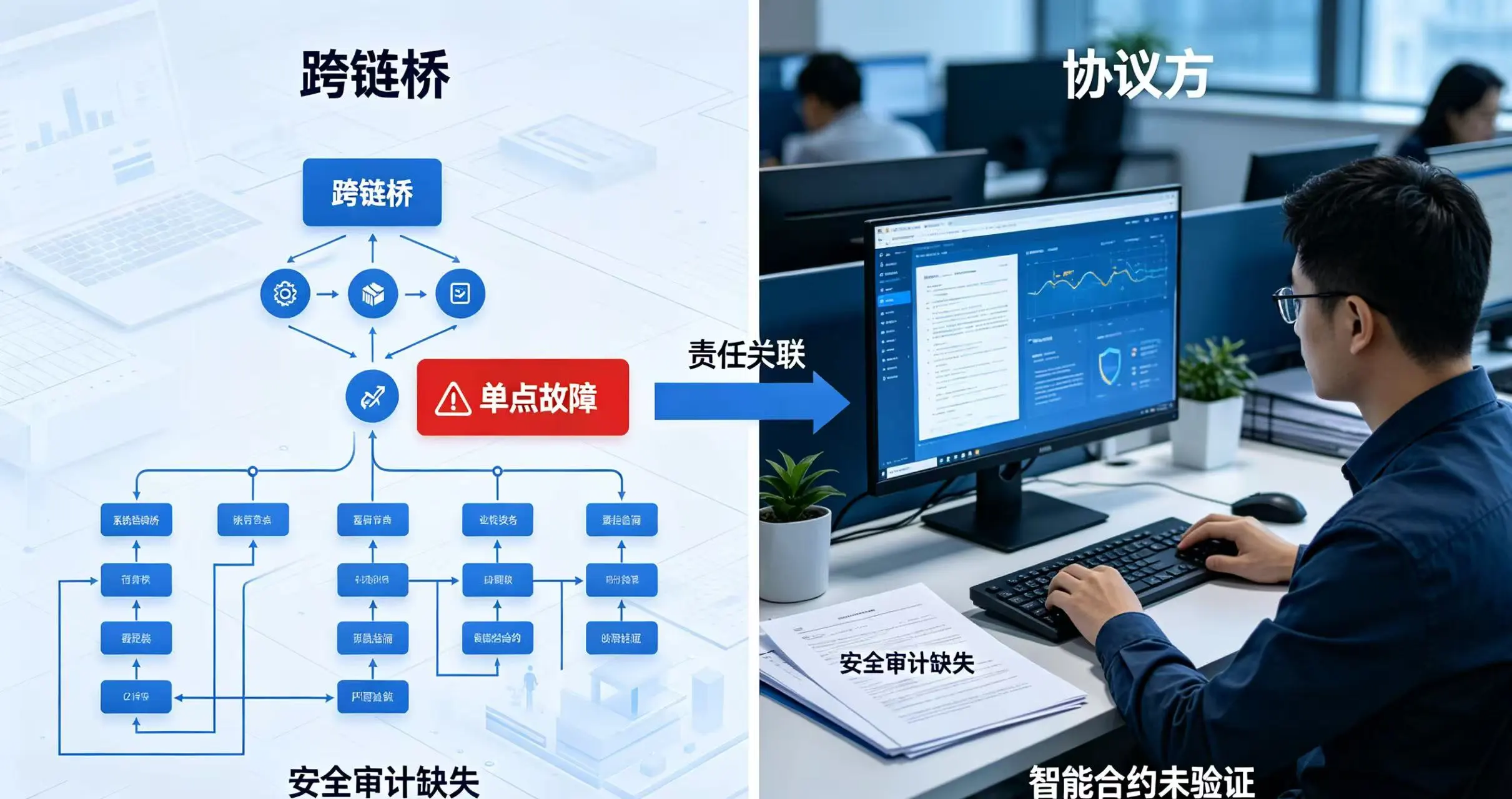 KelpDAO 被盗案协议方责任划分示意图
