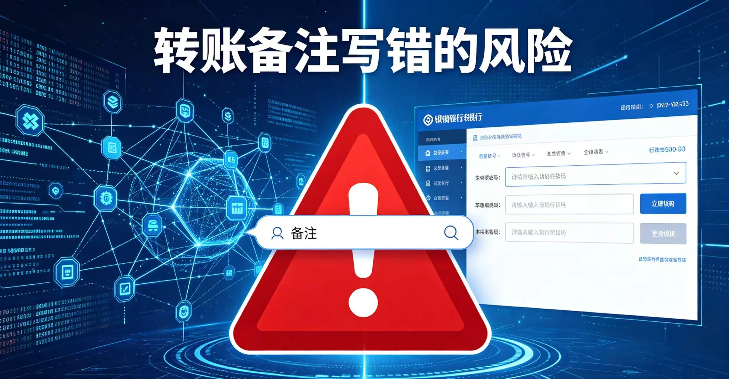 转账时备注写错了有关系吗?
