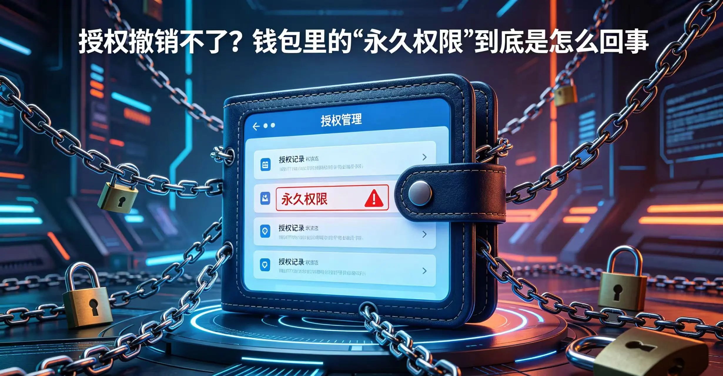 授权撤销不了？钱包里的"永久权限"到底是怎么回事