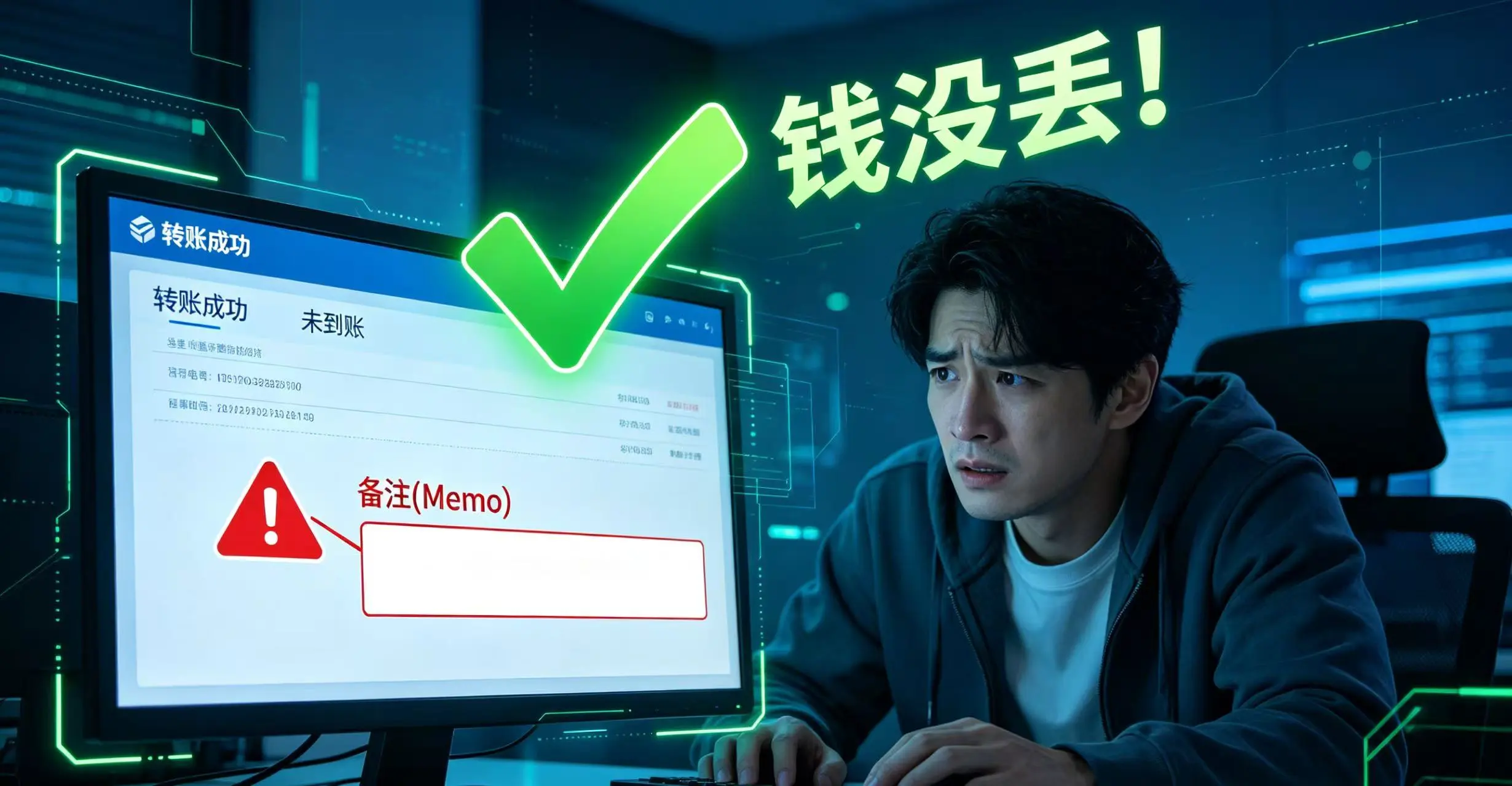 转账到交易所忘记填备注怎么办?三步找回流程与注意事项