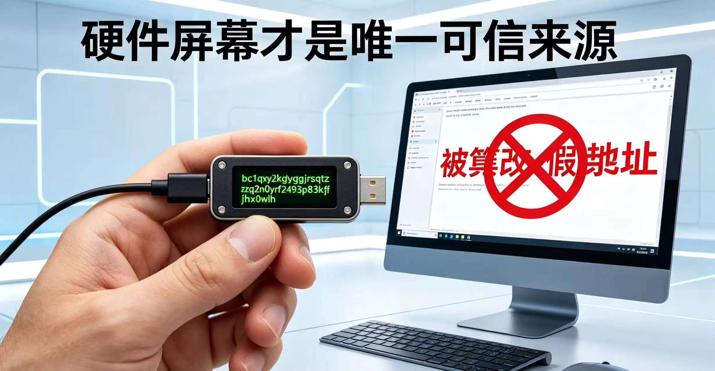 使用硬件钱包时如何确认地址：三步操作让每笔转账都在你眼皮底下