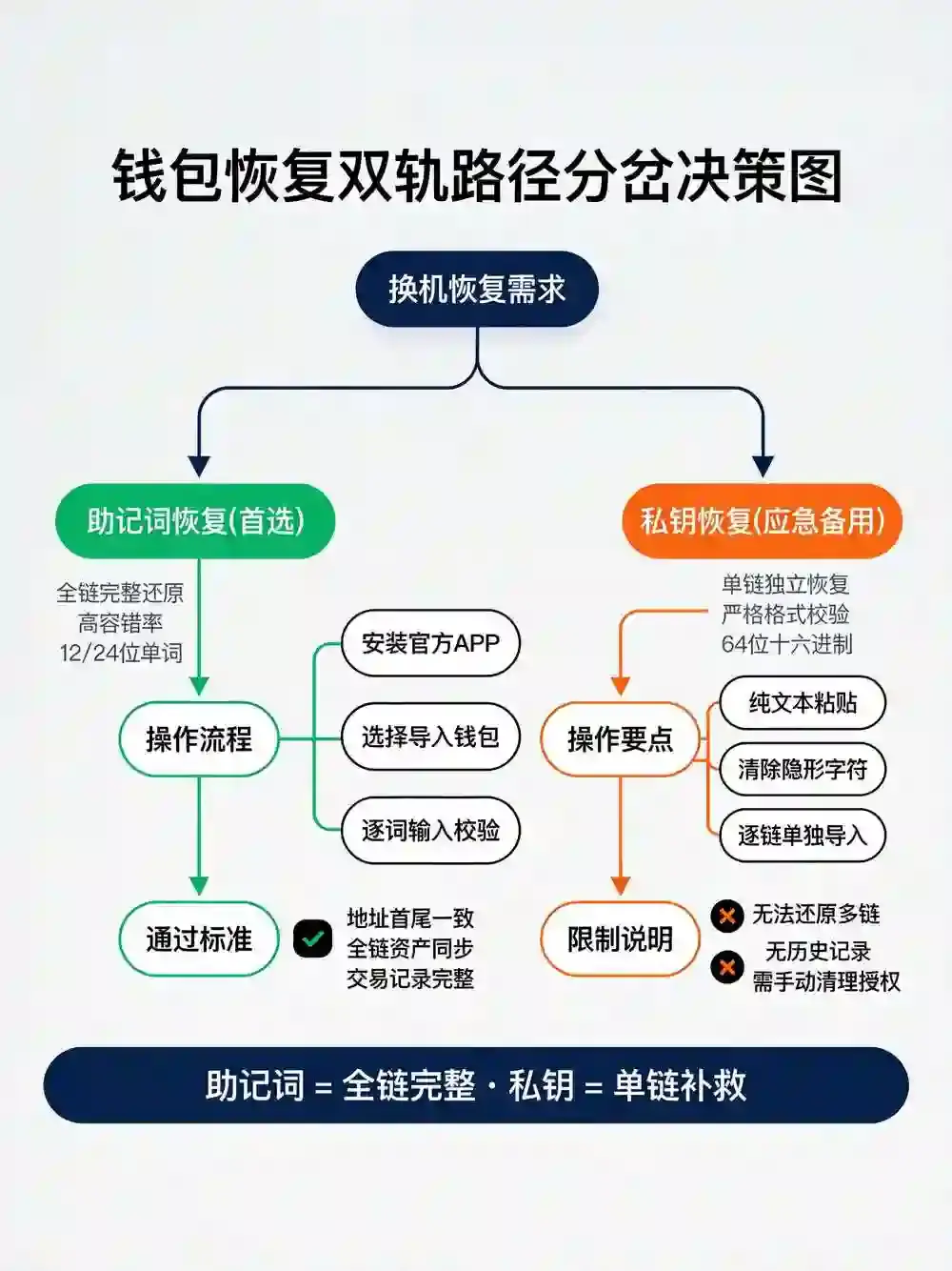 换了手机也不怕！交易所钱包助记词与私钥恢复的正确姿势