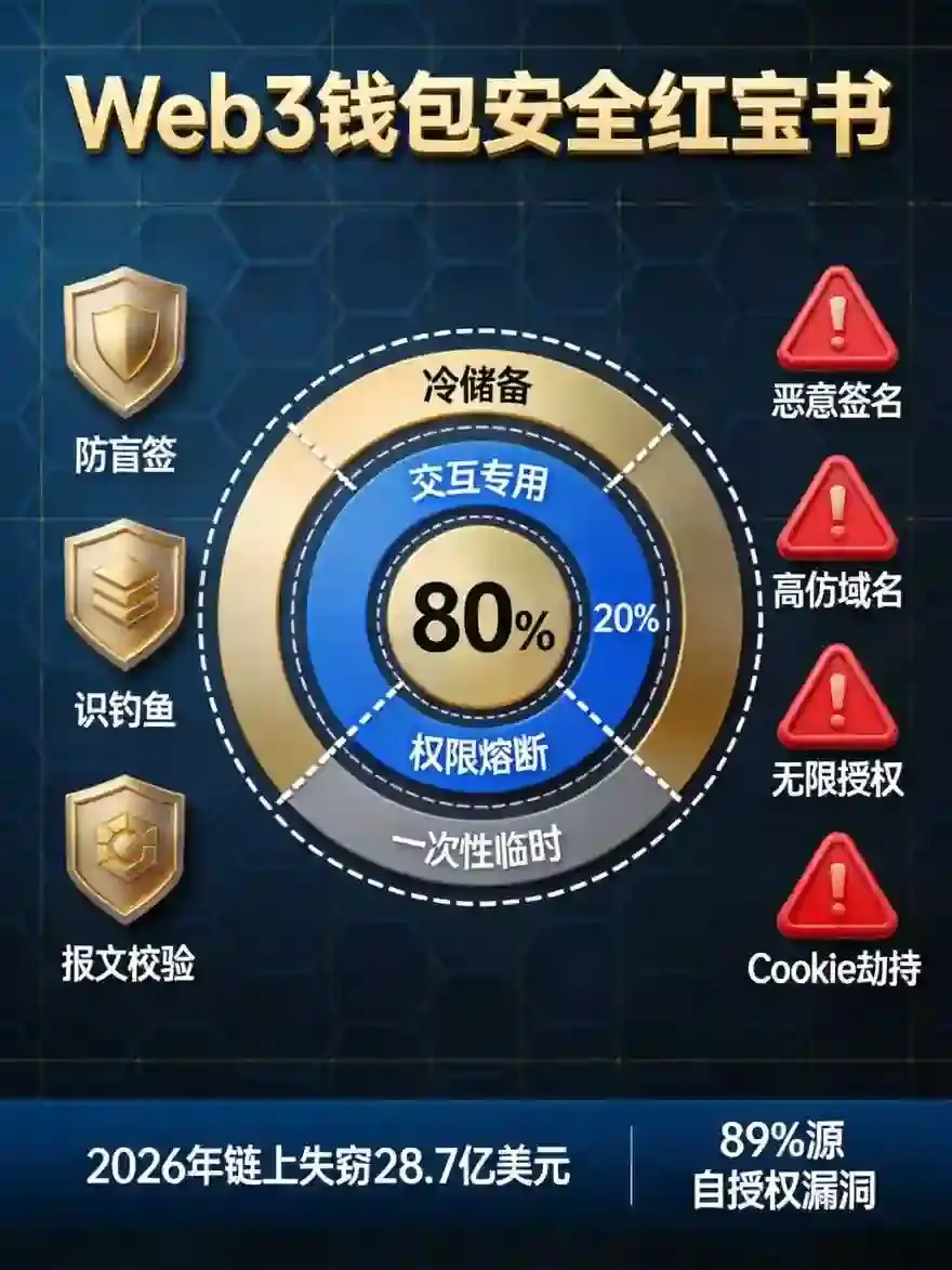 Web3钱包安全红宝书：防盲签、识钓鱼与隔离子钱包的必学技巧